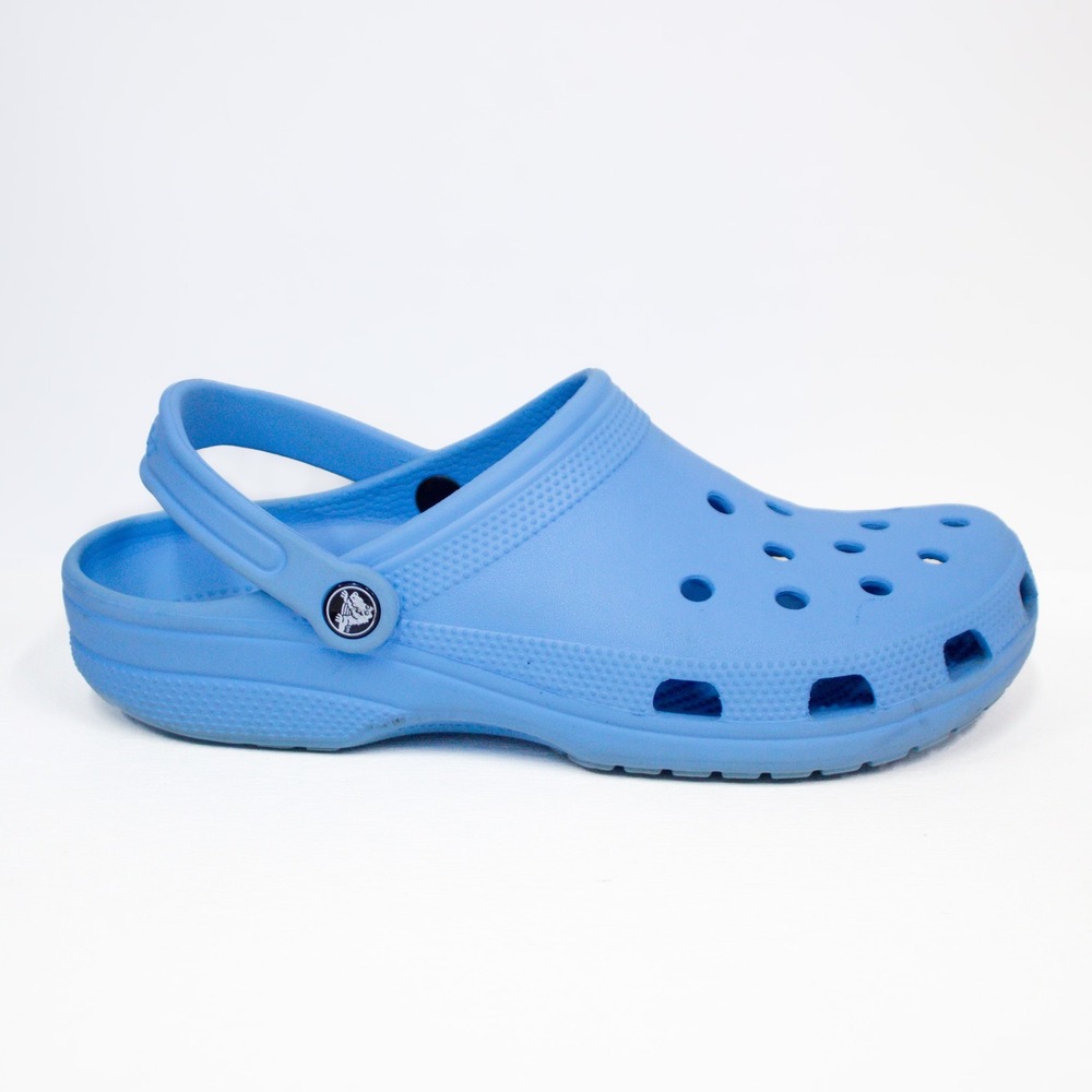 Crocs Classic Clog Light Blue Slip On Comfort Shoes Unisex Size Women 11 /Men 9